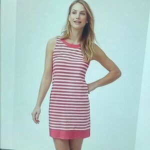 Striped Pink Mini Dress